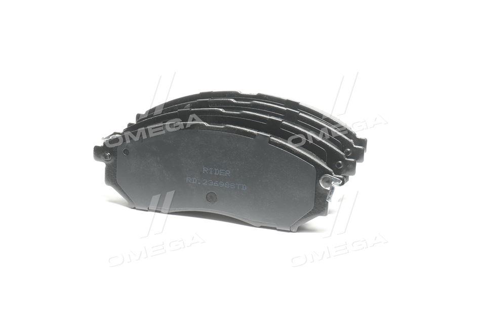 Колодка торм. диск. standard nissan qashqai 07- передн. (rider) RIDER