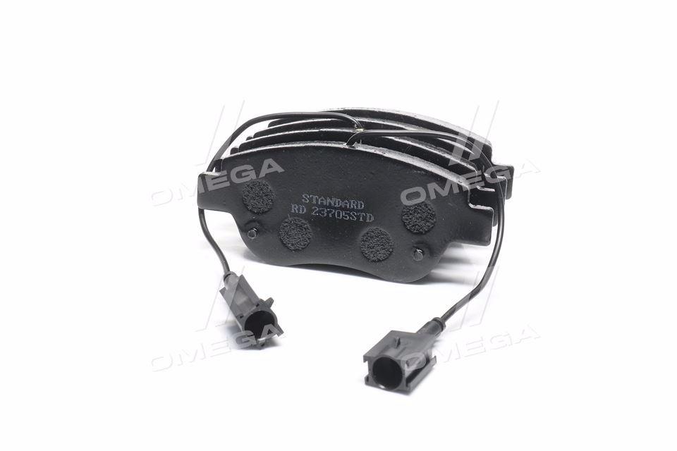 Колодка торм. диск. standard fiat doblo 01- передн. (rider) RIDER