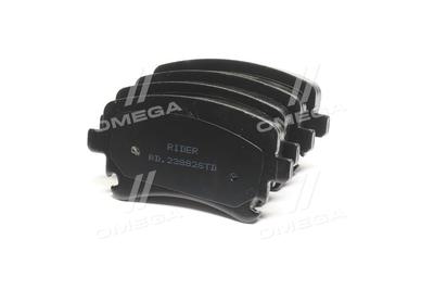 Колодка торм. диск. standard audi, vw t5 задн. (без датч.) (rider) RIDER RD.23882STD