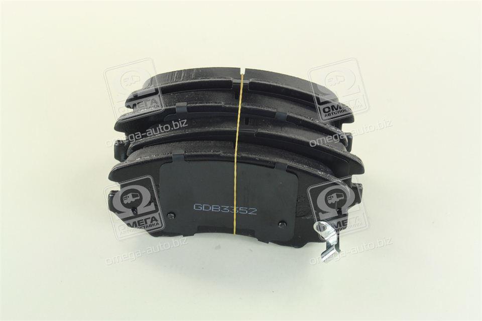 Колодка торм. диск. standard hyundai tucson, kia sportage 04- передн. (rider) RIDER