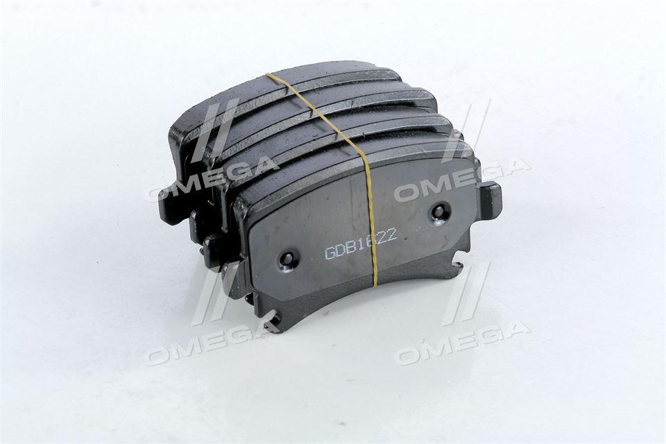 Колодка торм. диск. standard vw passat, caddy, octavia 05- задн. (rider) RIDER