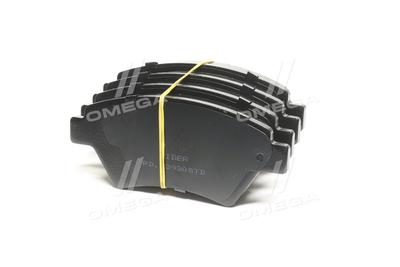 Колодка торм. диск. standard renault kangoo, megane 02- передн. (rider) RIDER