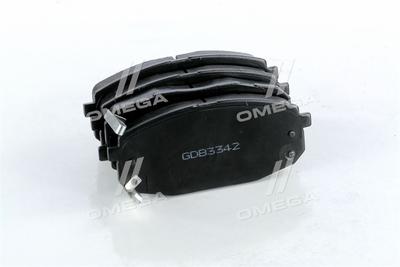 Колодка торм. диск. standard kia ceed 06- передн. (rider) RIDER RD.23966STD