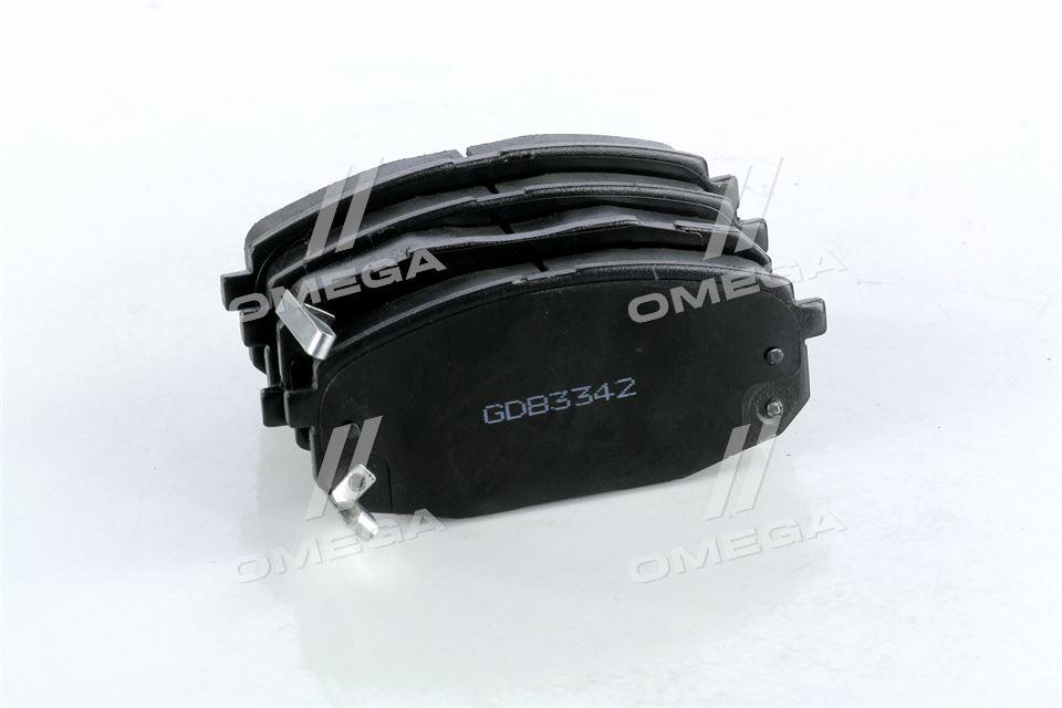 Колодка торм. диск. standard kia ceed 06- передн. (rider) RIDER