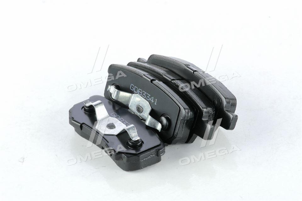 Колодка торм. диск. standard mitsubishi lancer, outlander 03- задн. (rider) RIDER