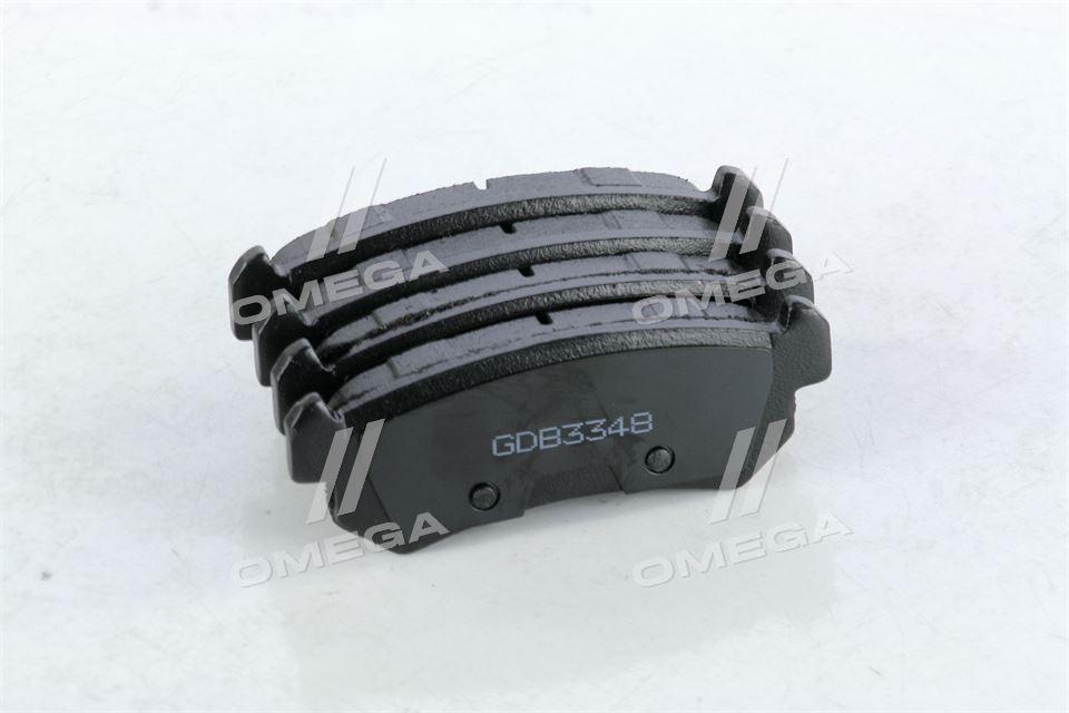 Колодка торм. диск. standard chevrolet lacetti 05- задн. (rider) RIDER