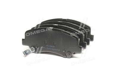 Колодка торм. диск. standard hyundai accent, kia rio 11- передн. (rider) RIDER RD.24348STD