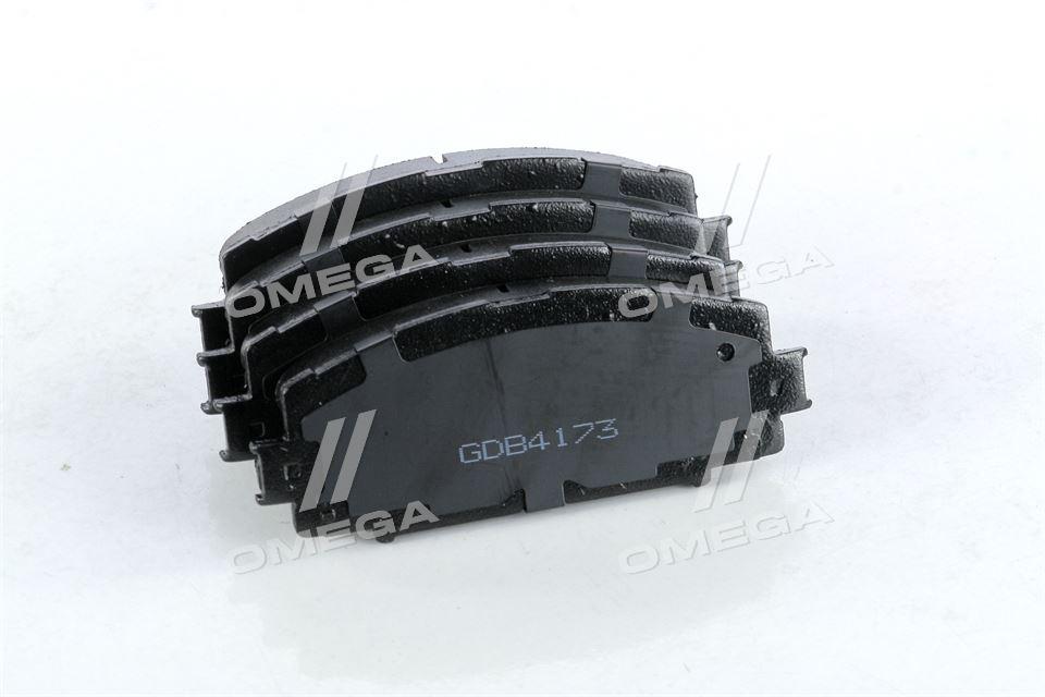 Колодка торм. диск. standard toyota prius 1,8 hybrid 09- передн. (rider) RIDER