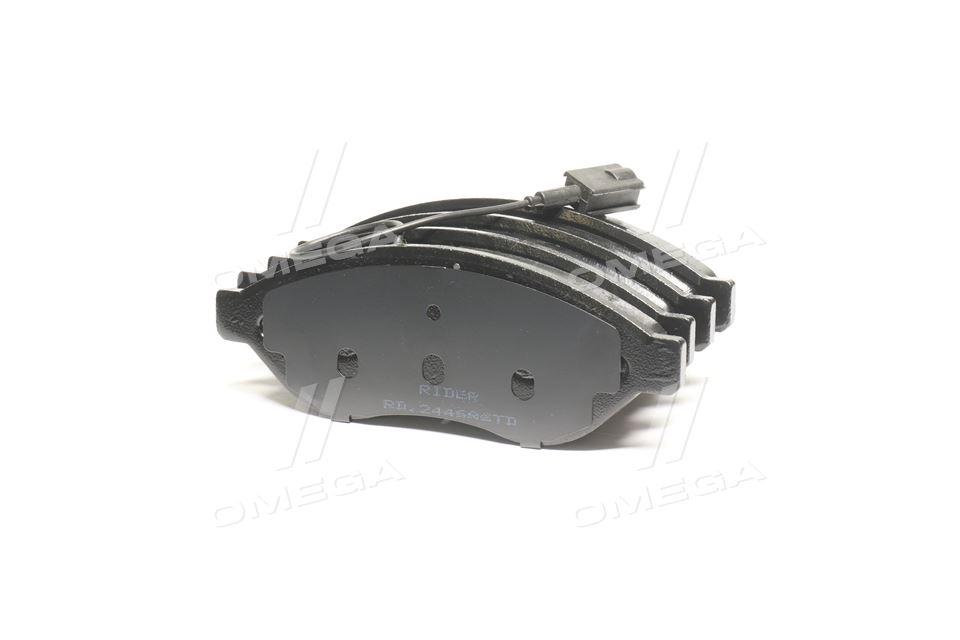 Колодка торм. диск. standard citroen jumper, fiat ducato, peugeot boxer 06- передн. (rider) RIDER