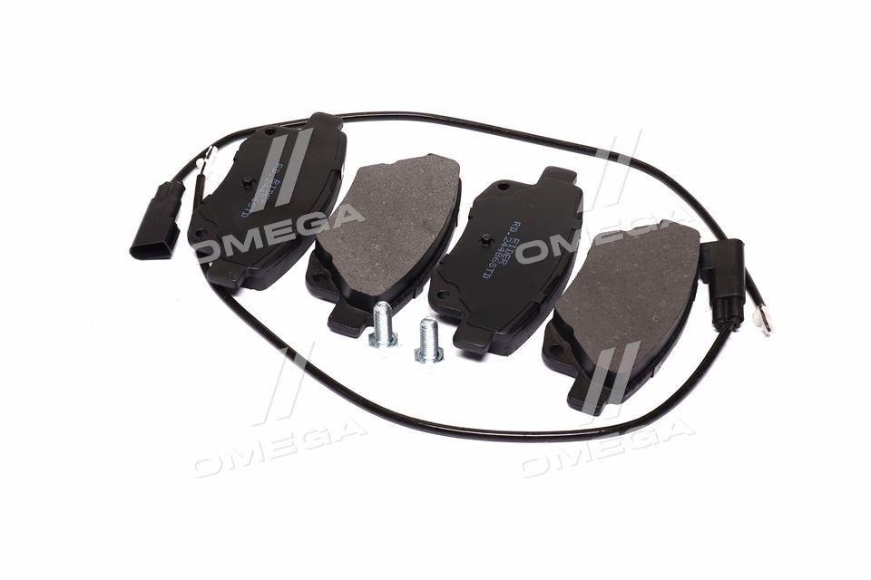 Колодка торм. диск. standard ford transit 06- задн. (rider) RIDER