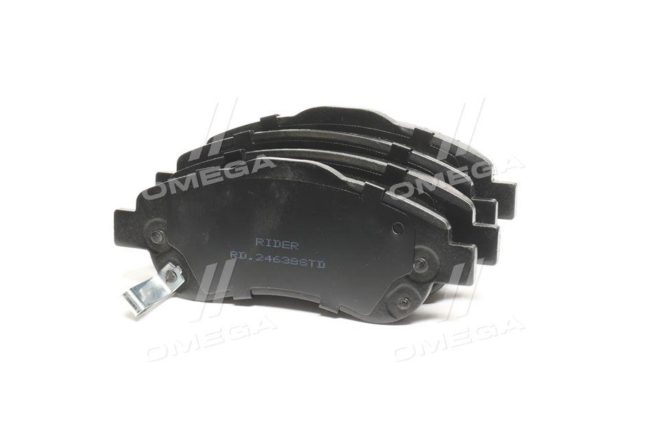 Колодка торм. диск. standard honda cr-v iii передн. (rider) RIDER