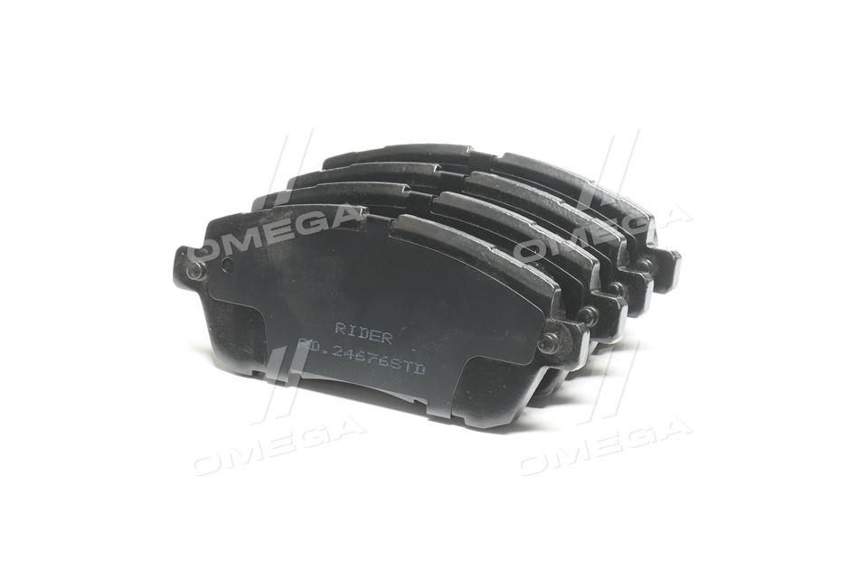 Колодка торм. диск. standard ford fiesta vi 08- передн. (rider) RIDER