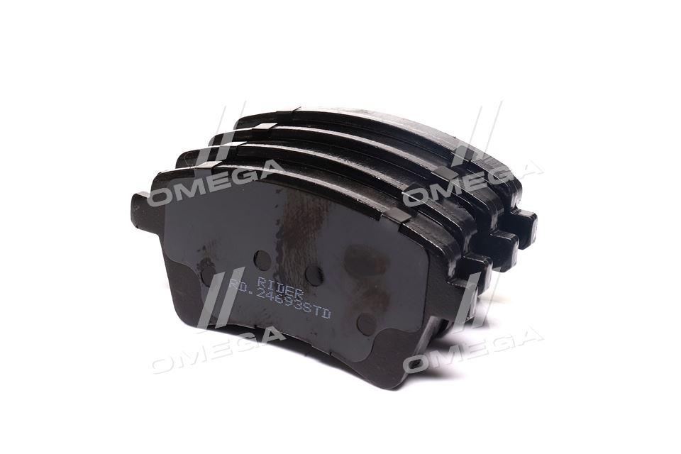 Колодка торм. диск. standard renault kangoo 08- передн. (rider) RIDER