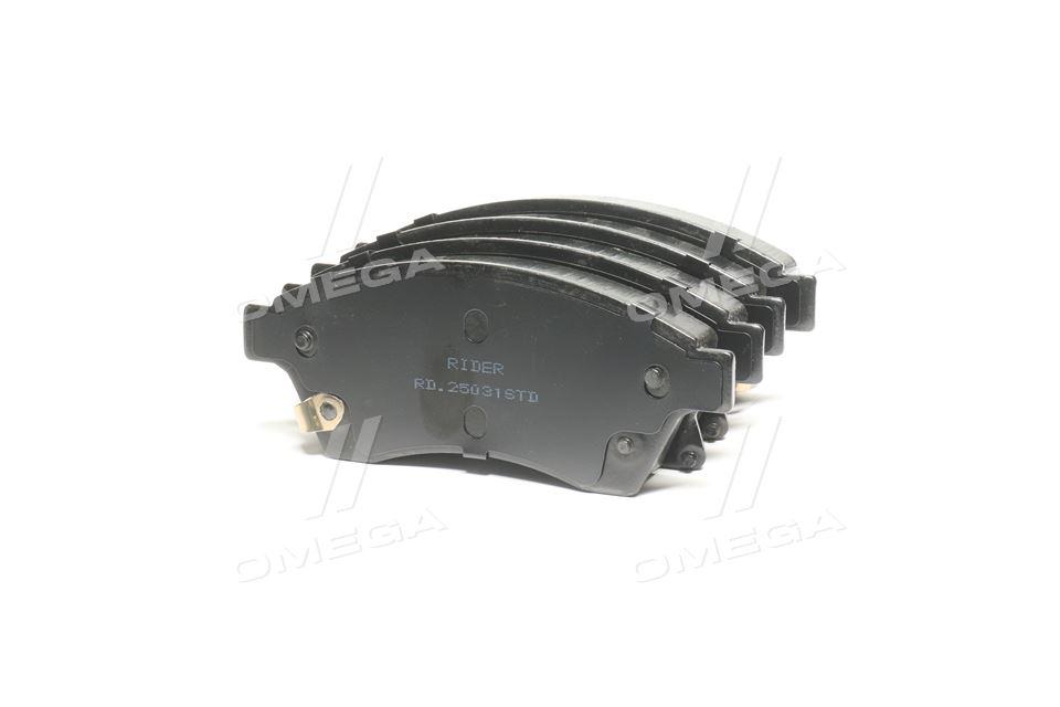 Колодка торм. диск. standard chevrolet aveo (t300) 11- opel astra j передн. (rider) RIDER