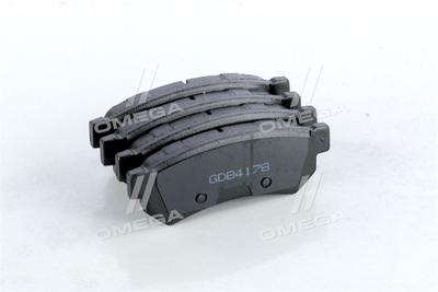 Колодка торм. диск. standard chevrolet lacetti 08- задн. (rider) RIDER RD.25232STD