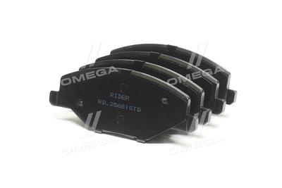 Колодка торм. диск. standard skoda fabia 07-14 передн. (rider) RIDER RD.25681STD