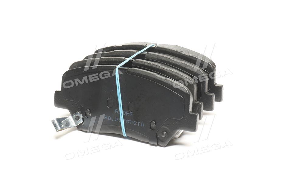 Колодка торм. диск. standard hyundai sonata 09- передн. (rider) RIDER