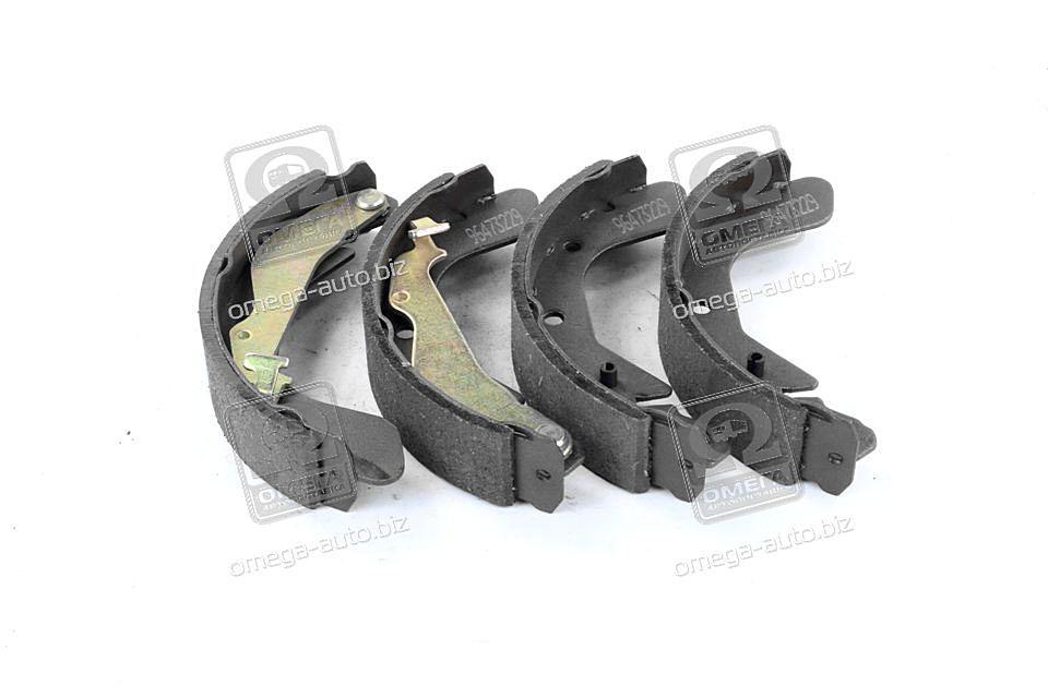 Колодка торм. барабан. chevrolet aveo 05- задн. (rider) RIDER