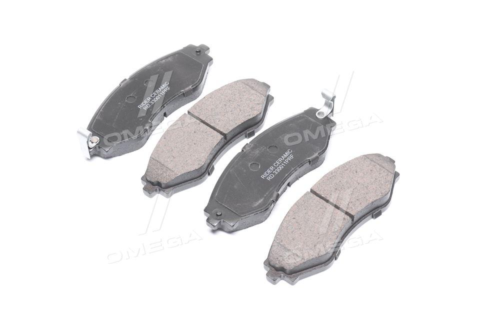 Колодка торм. диск. ceramic chevrolet evanda 06- передн. (rider) RIDER
