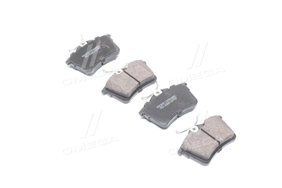 Колодка торм. диск. ceramic citroen berlingo, peugeot partner 08- задн. (rider) RIDER