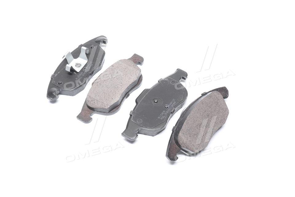 Колодка торм. диск. ceramic citroen berlingo,peugeot partner 08- передн. (rider) RIDER