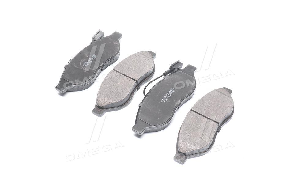 Колодка торм. диск. ceramic citroen jumper, fiat ducato, peugeot boxer 06- передн. (rider) RIDER