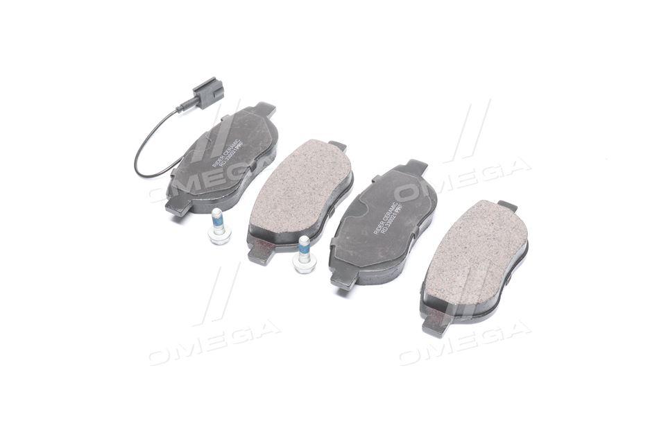 Колодка торм. диск. ceramic fiat doblo 10- передн. (rider) RIDER