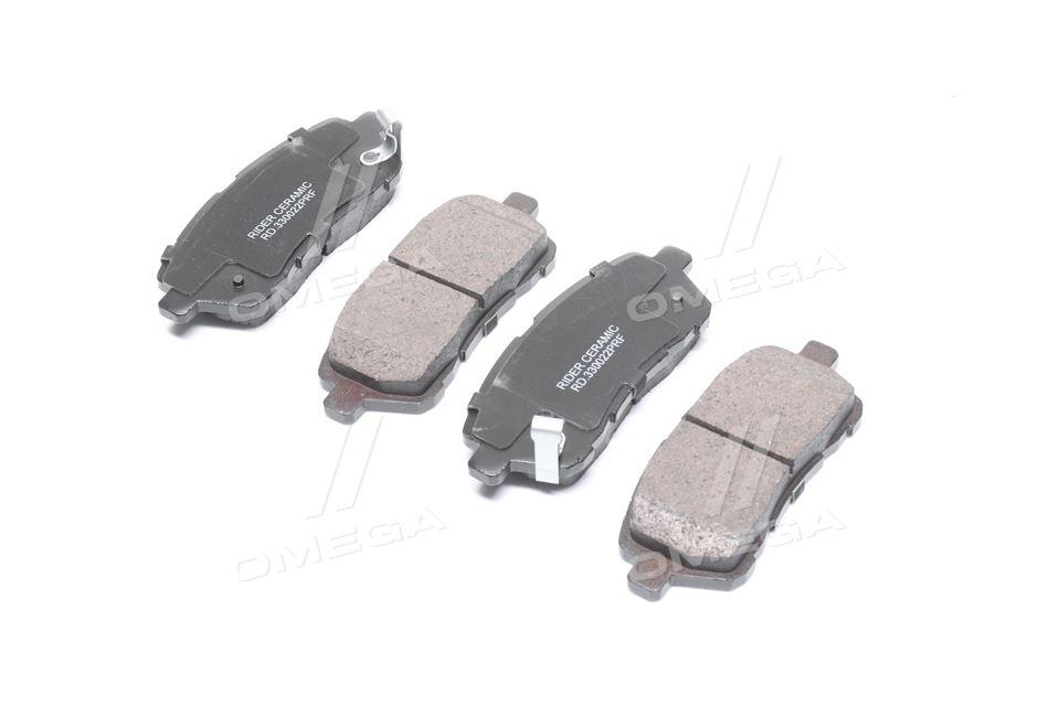 Колодка торм. диск. ceramic ford fiesta vi 08- передн. (rider) RIDER