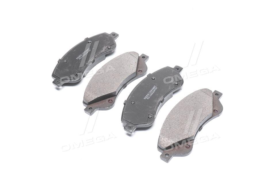 Колодка торм. диск. ceramic ford transit 06-14 передн. (rider) RIDER