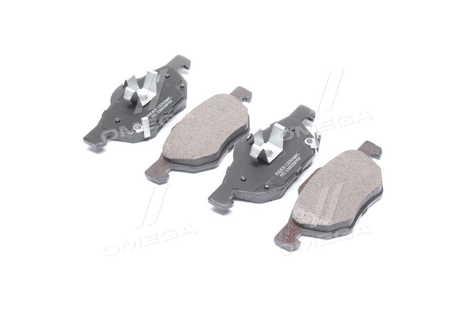 Колодка торм. диск. ceramic honda accord 03-08 передн. (rider) RIDER