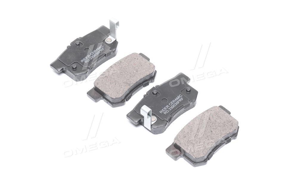 Колодка торм. диск. ceramic honda accord, civic -03 задн. (rider) RIDER