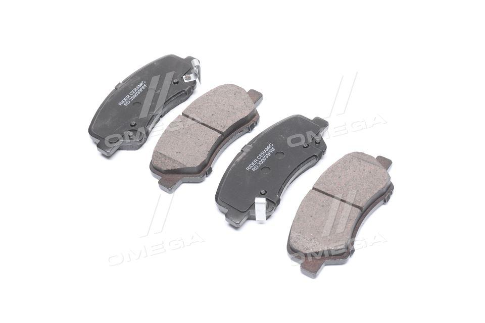 Колодка торм. диск. ceramic hyundai accent, kia rio 11- передн. (rider) RIDER