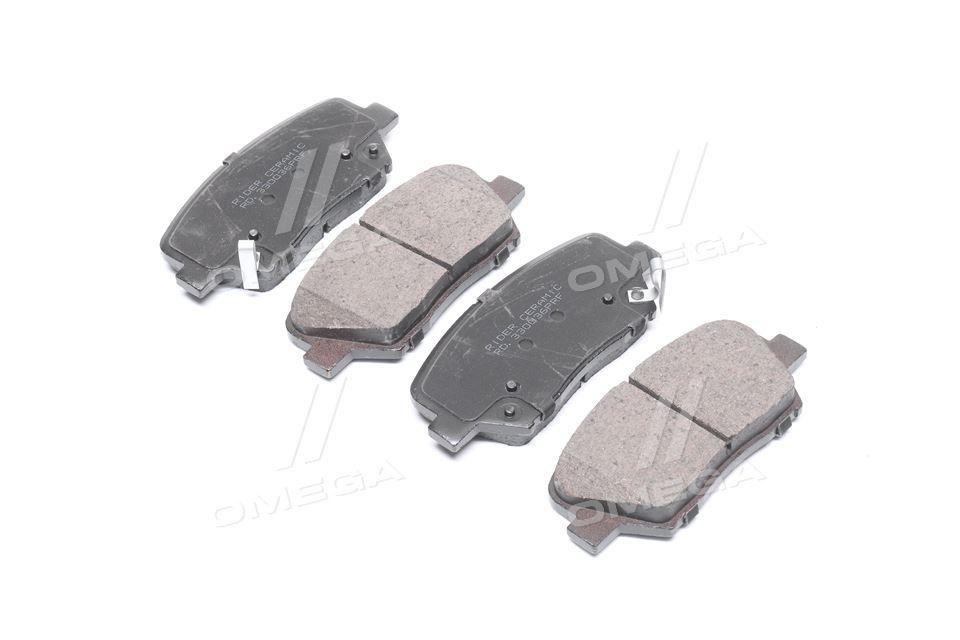 Колодка торм. диск. ceramic hyundai elantra 11- передн. (rider) RIDER