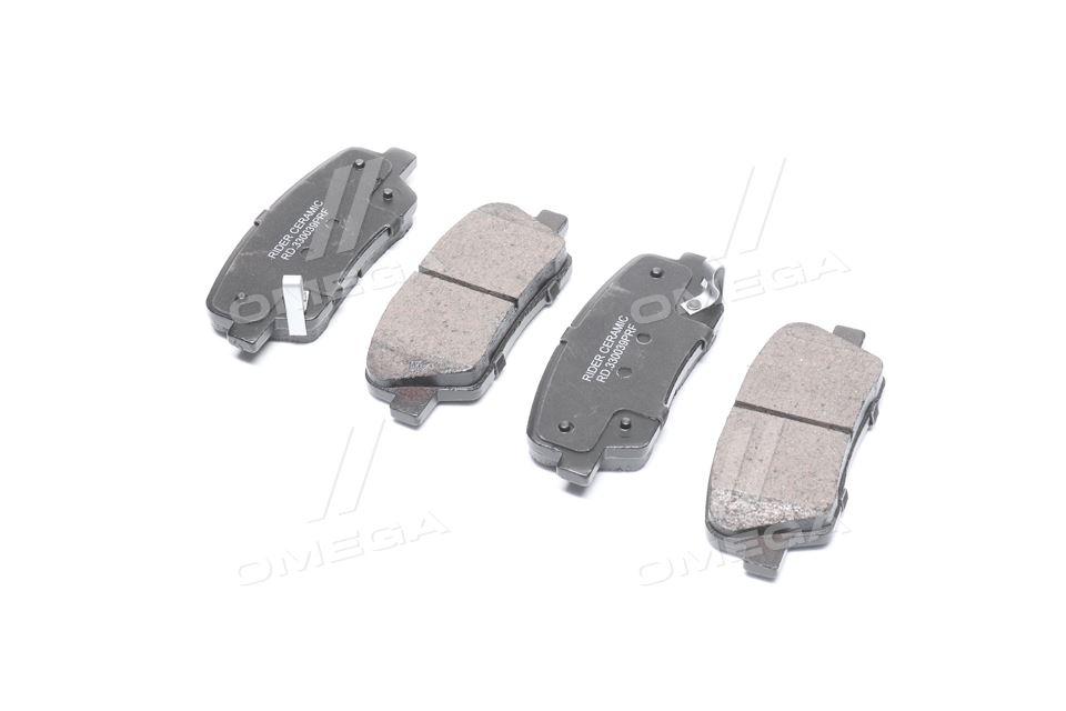 Колодка торм. диск. ceramic hyundai santa fe 09- задн. (rider) RIDER