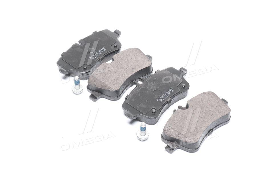 Колодка торм. диск. ceramic mb c-class (w203) передн. (rider) RIDER
