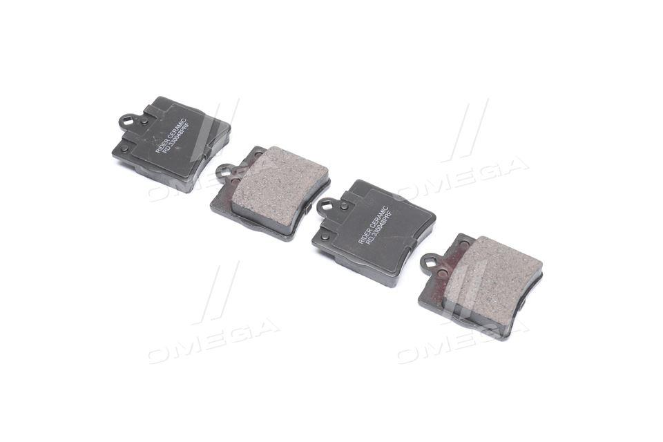 Колодка торм. диск. ceramic mb e-class (w210) задн. (rider) RIDER