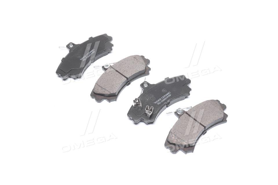 Колодка торм. диск. ceramic mitsubishi colt 04-12 передн. (rider) RIDER