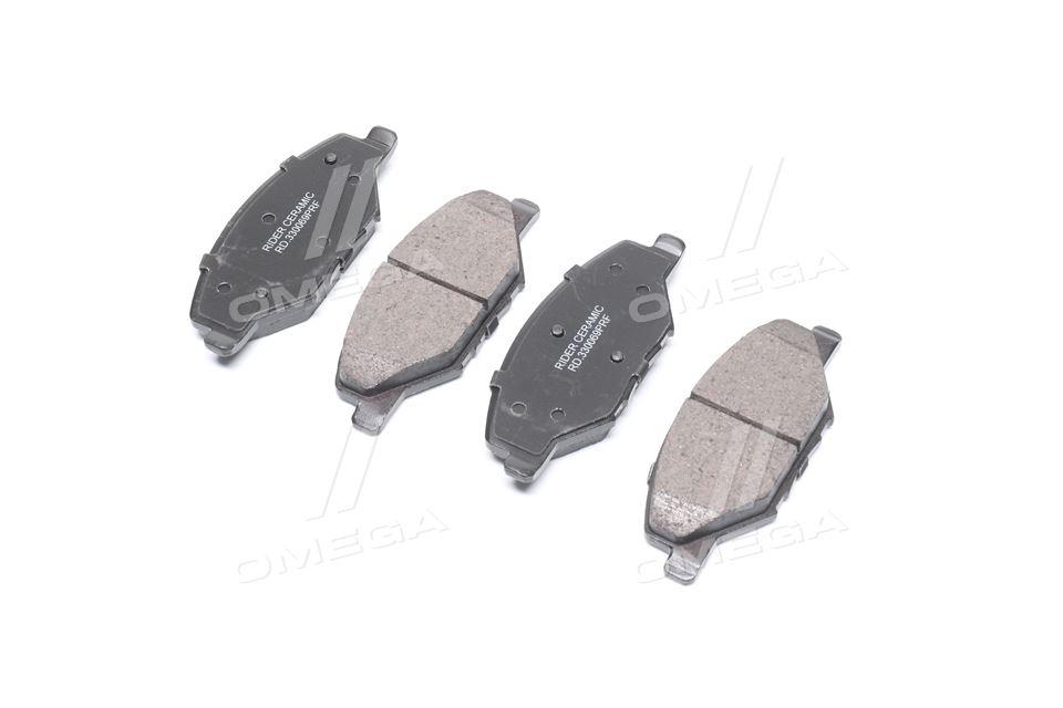 Колодка торм. диск. ceramic skoda fabia 07-14 передн. (rider) RIDER