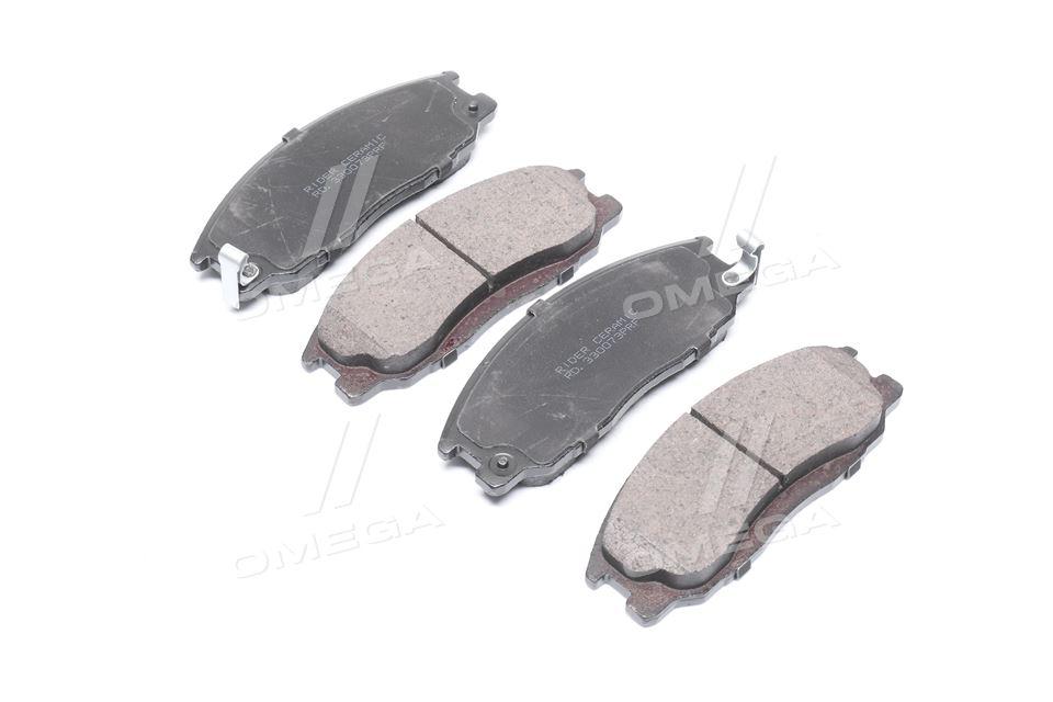 Колодка торм. диск. ceramic ssangyong actyon, kyron, rexton передн. (rider) RIDER