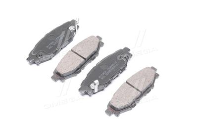 Колодка торм. диск. ceramic subaru forester 09- задн. (rider) RIDER RD.330076PRF