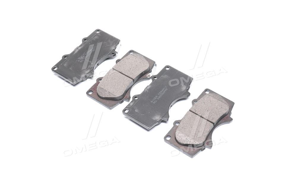 Колодка торм. диск. ceramic toyota lс prado 09- передн. (rider) RIDER