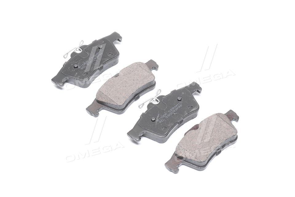 Колодка торм. диск. ceramic mazda 3, focus, vectra c задн. (rider) RIDER