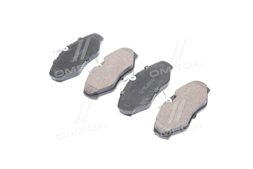 Колодка торм. диск. ceramic renault trafic, opel vivaro 01- передн. (rider) RIDER