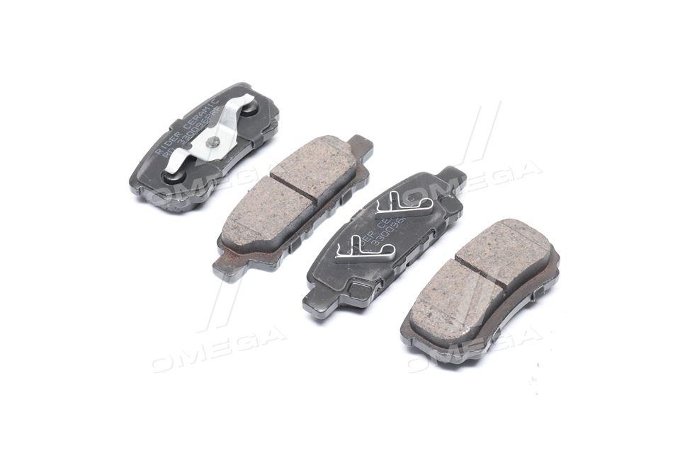 Колодка торм. диск. ceramic mitsubishi lancer, outlander 03- задн. (rider) RIDER