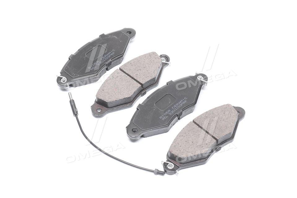 Колодка торм. диск. ceramic renault kangoo 97- передн. (rider) RIDER