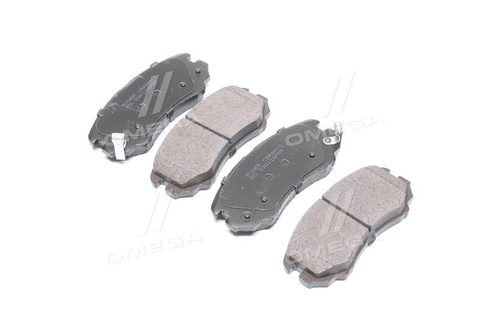 Колодка торм. диск. ceramic hyundai tucson, kia sportage 04- передн. (rider) RIDER