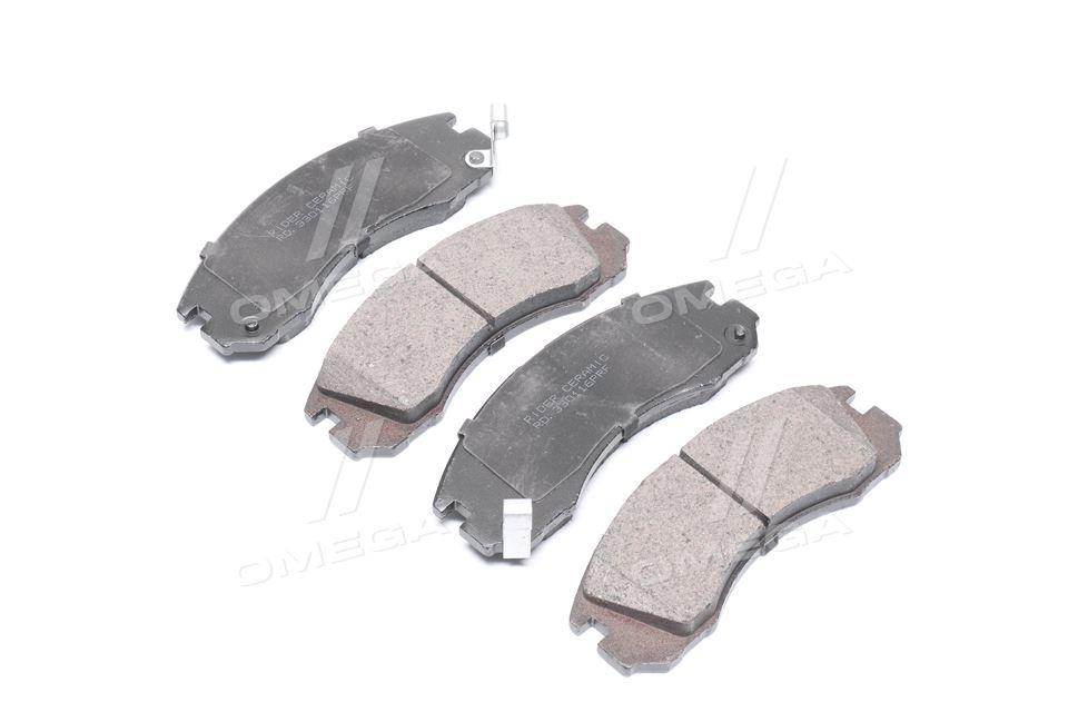 Колодка торм. диск. ceramic mitsubishi lancer, outlander 03- передн. (rider) RIDER