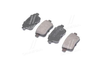 Колодка торм. диск. ceramic renault kangoo 08- задн. (rider) RIDER RD.330123PRF