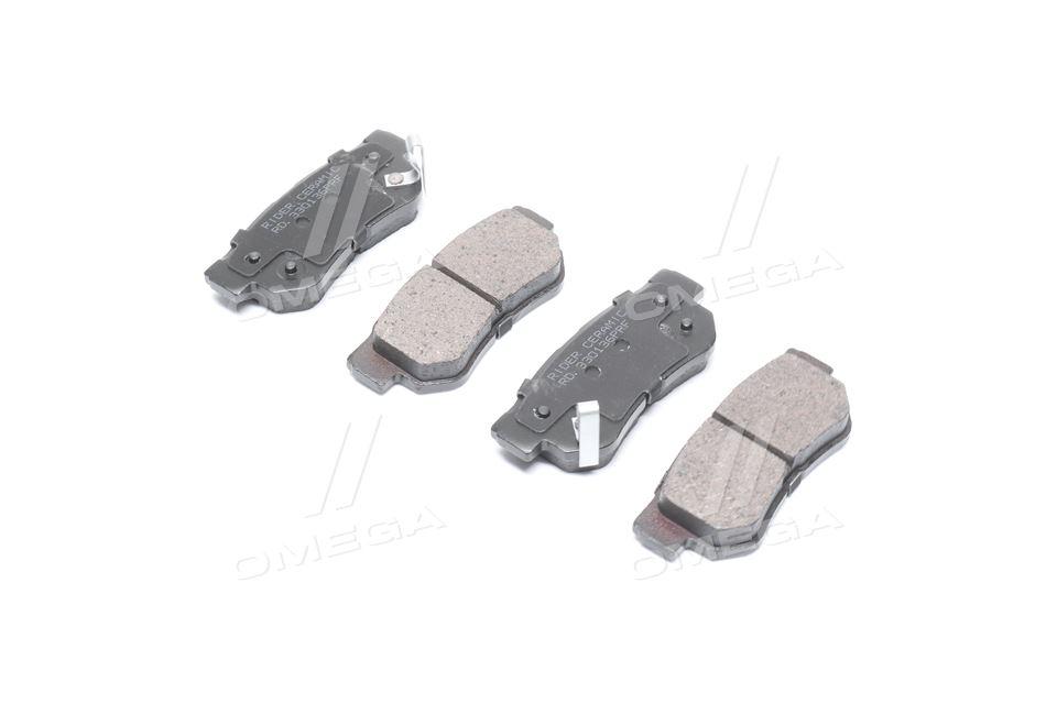 Колодка торм. диск. ceramic hyundai tucson, kia sportage 04-, задн. (rider) RIDER