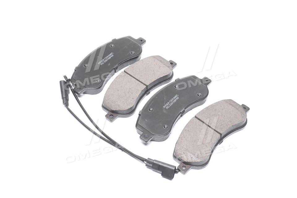 Колодка торм. диск. ceramic ford transit 06- передн. (rider) RIDER